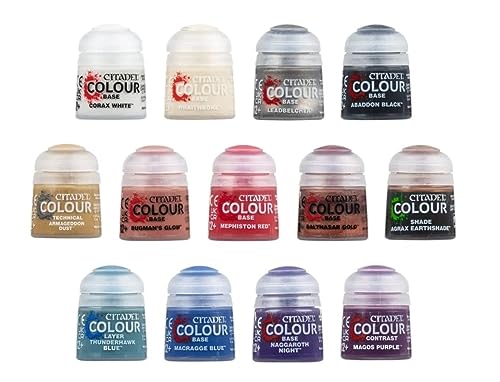 Games Workshop GW6012 Warhammer 40K Paints + Tools Set
