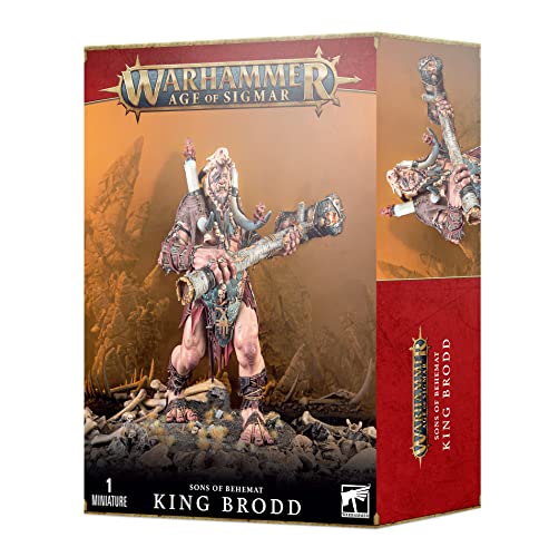Warhammer: Age of Sigmar - Sons of Behemat King Brodd/Mega-Gargant
