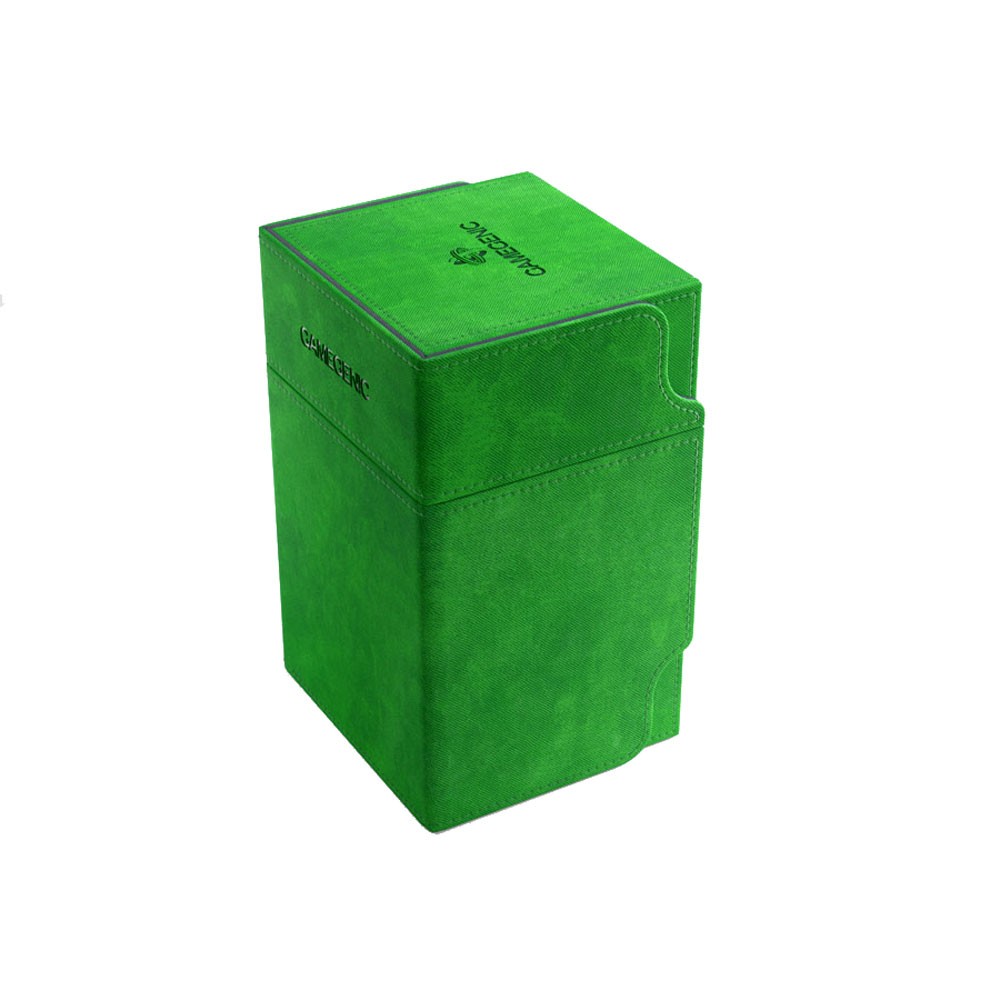 Gamegenic Watchtower 100+ Sleeves Convertible Deck Box Green