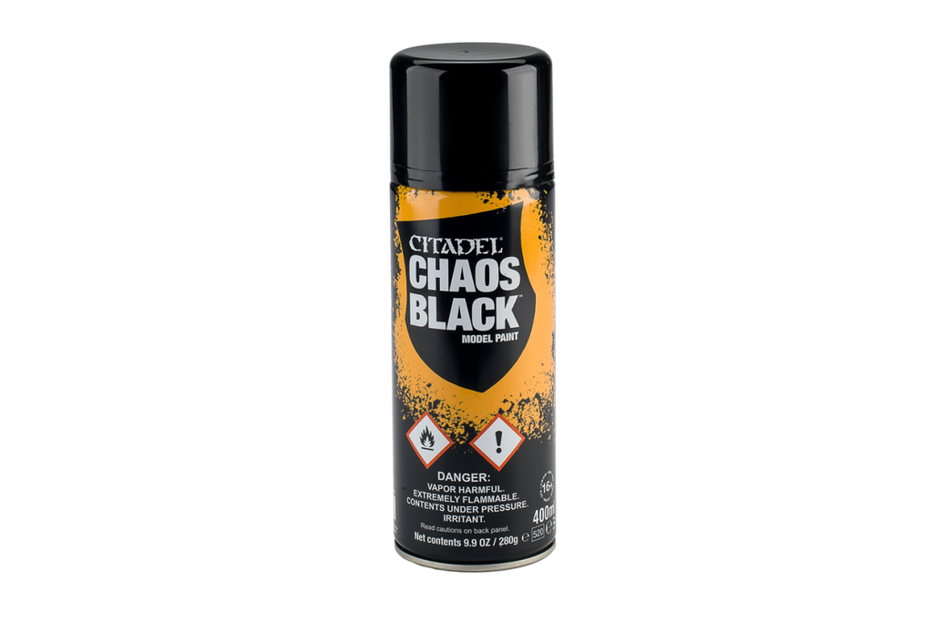 Citadel Chaos Black Spray GW-62-27