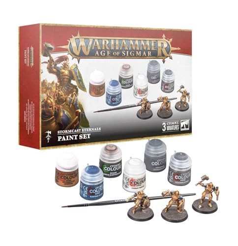 Warhammer Age of Sigmar: Stormcast Eternals Paints Set