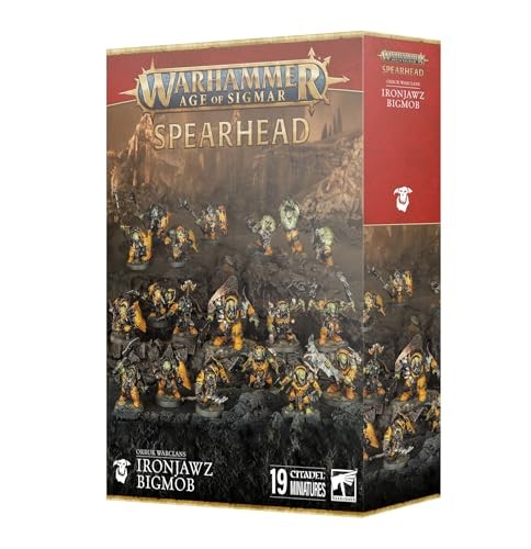 Games Workshop - Warhammer Age of Sigmar - Orruk Warclans - Spearhead Irownjawz Bigmob