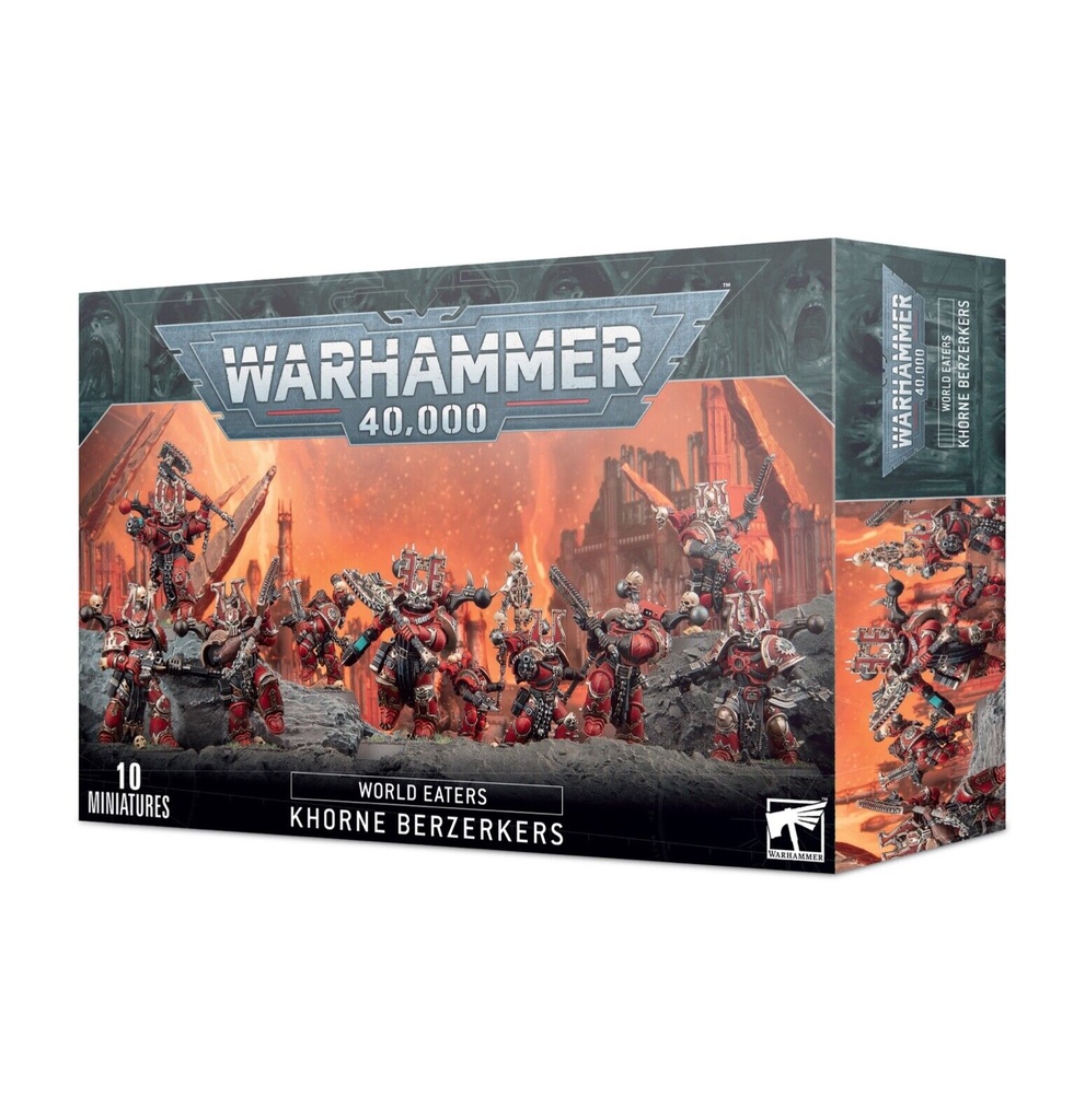 Games Workshop - Warhammer 40K - World Eaters - Khorne Berserkers