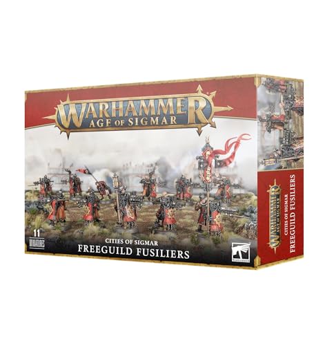 Games Workshop Cities of Sigmar: Freeguild Fusilliers Black