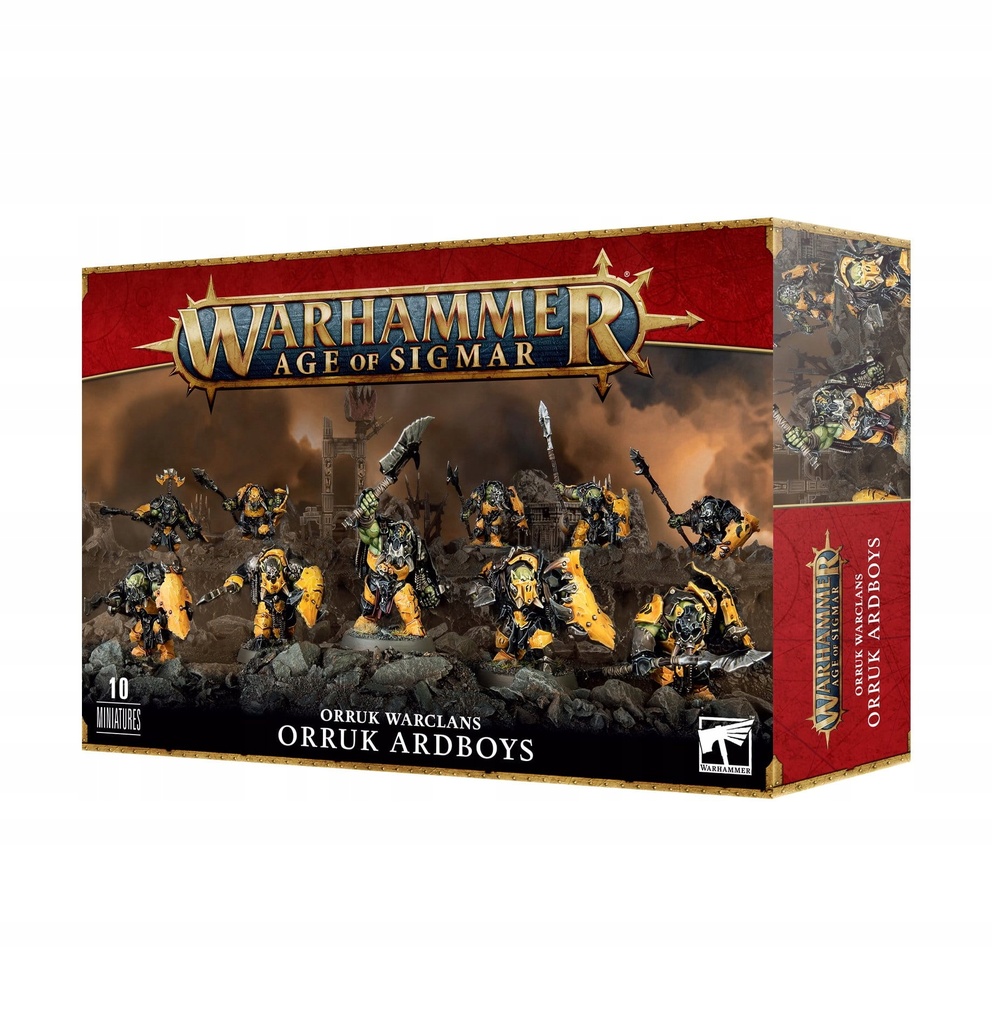 Warhammer Age Of Sigmar: Orruk Warclans Orruk Ardboys.