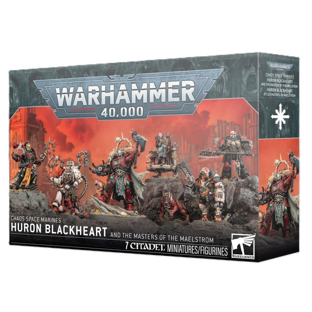 Games Workshop - Warhammer 40000 - Chaos Space Marines: Huron Blackheart and the Masters of the Maelstrom