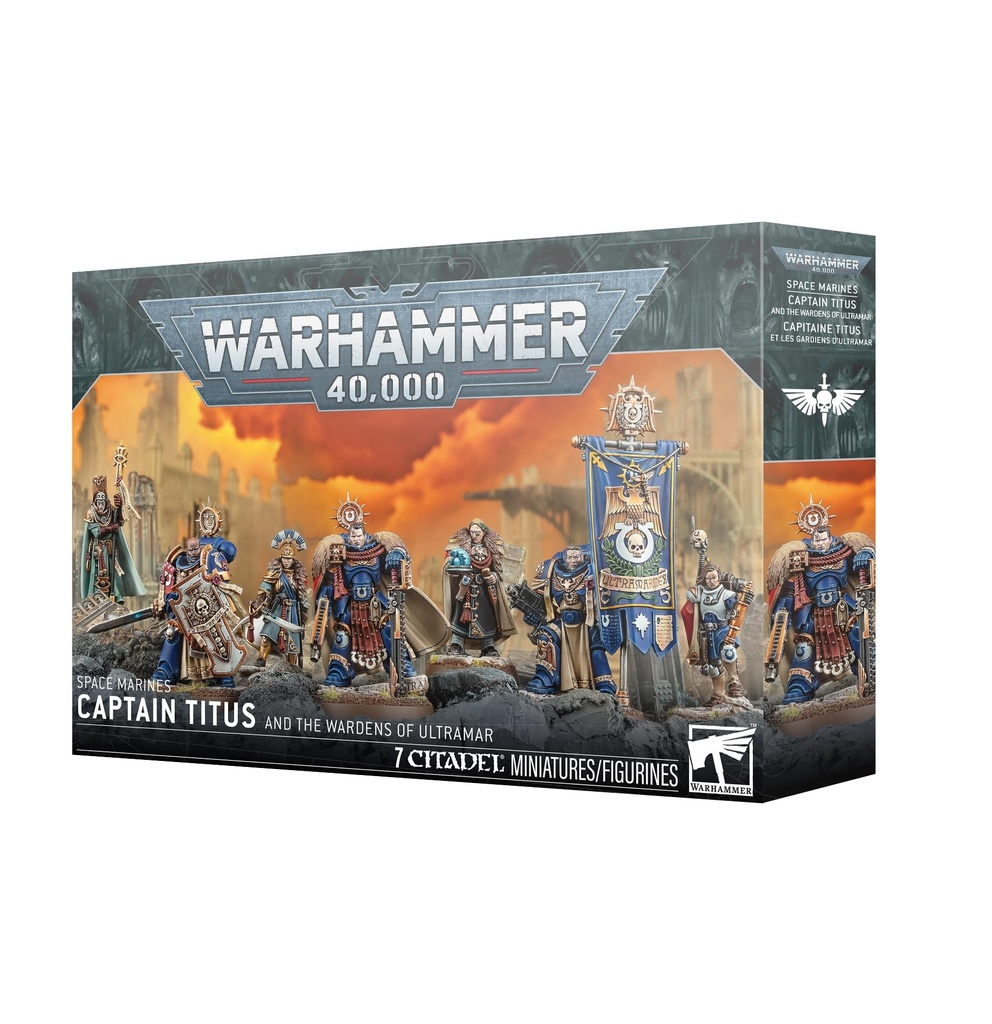 Games Workshop - Warhammer 40000 - Space Marines - Ultramarines: Captain Titus & the Wardens of Ultramar